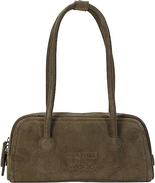 MARGESHERWOOD Ledertasche - Schultertasche SOFT BOSTON NEW olive EG
