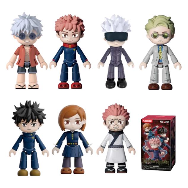 Puremind "JUJUSTU KAISEN - Flexi Figs Vol.1 - Blind Box (6pcs)" (6973817325168)