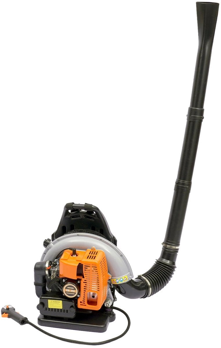 Benzine Bladblazer Rugzakmodel Oranje 65cc 2.7kW 2-Takt Motor