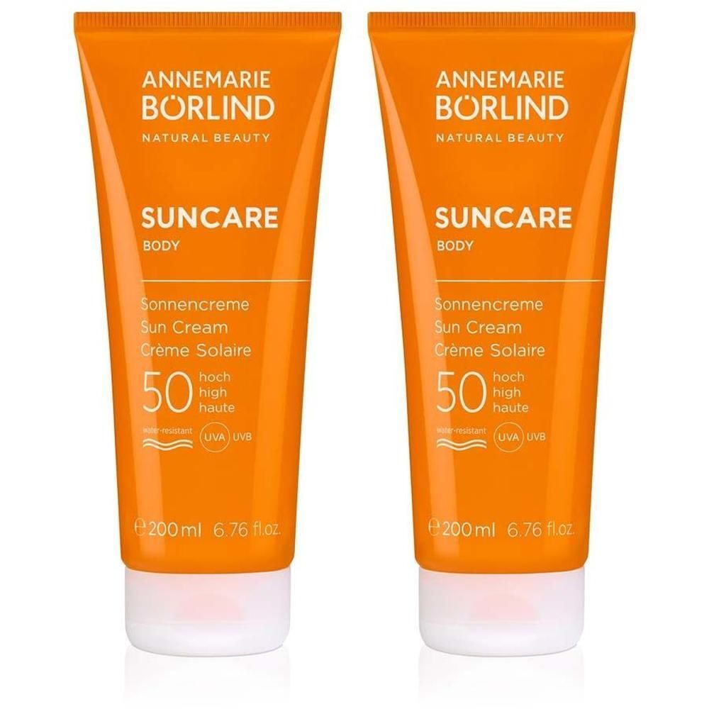 Börlind Suncare Body Sonnencreme LSF 50 2x 2x200 ml Creme