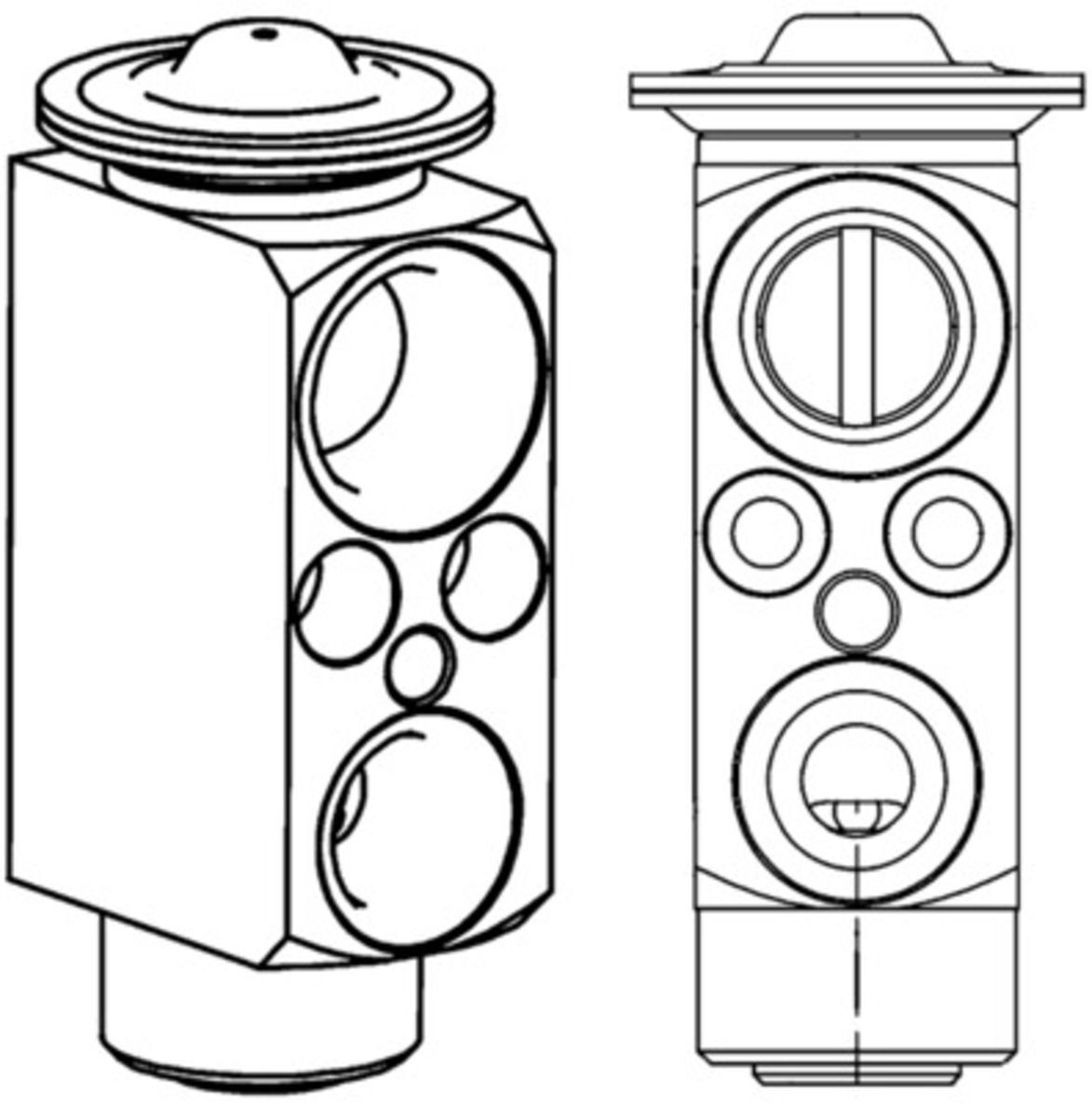 Expansionsventil, Klimaanlage MAHLE AVE 81 000P