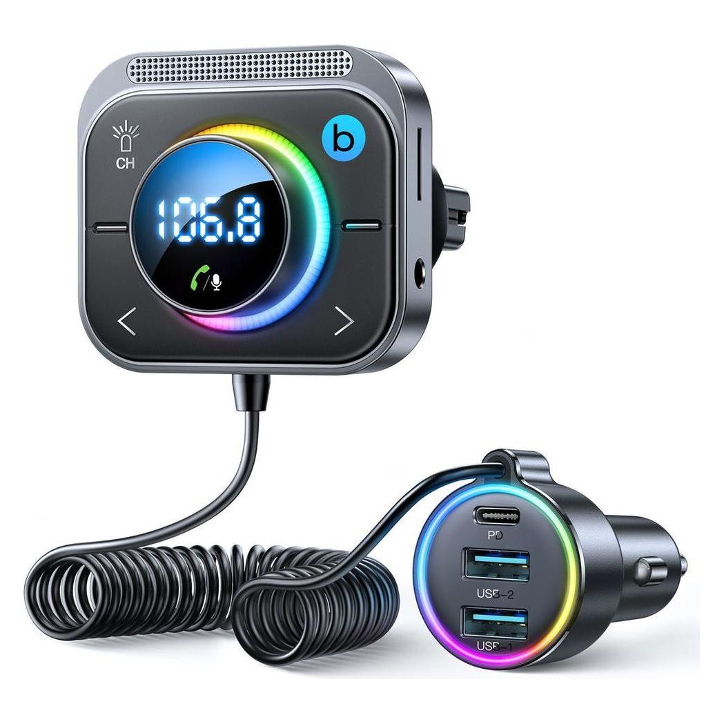 SIGN Car Charger 30W (2xUSB-A / USB-C PD) - Black (SN-CL18)