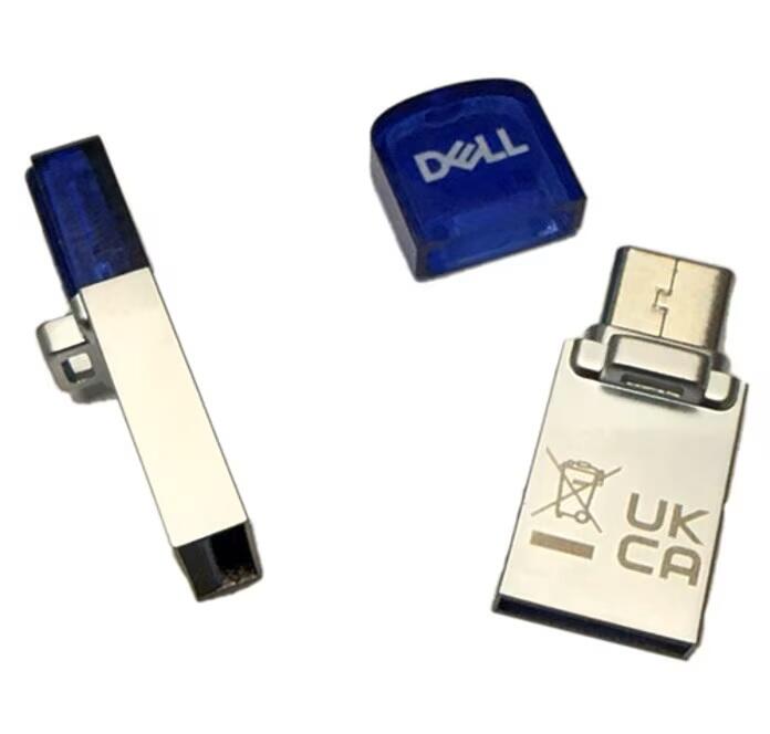 Dell Combo USB-Stick 128 GB Blau/Silber AD564595