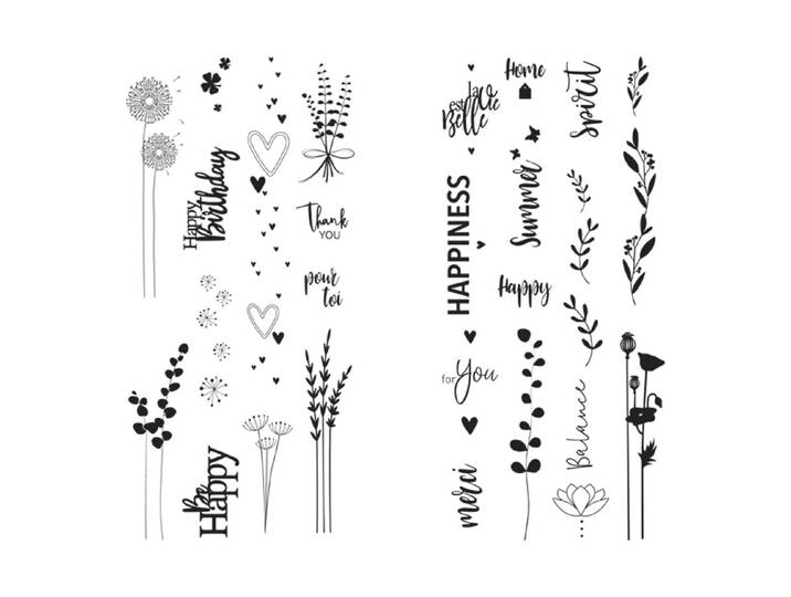 Transferfolie Natural Life , versch. Designs, SB-Btl.