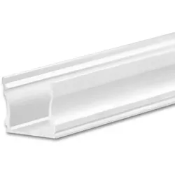 ISOLED LED Aufbauprofil PURE12 S, Aluminium, 200cm, Weiß RAL 9010 ISO-114789