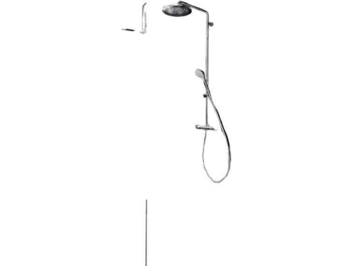 hansgrohe Croma Select S Showerpipe 280 1jet EcoSmart avec thermostat\, chrome\, 1 pièce.