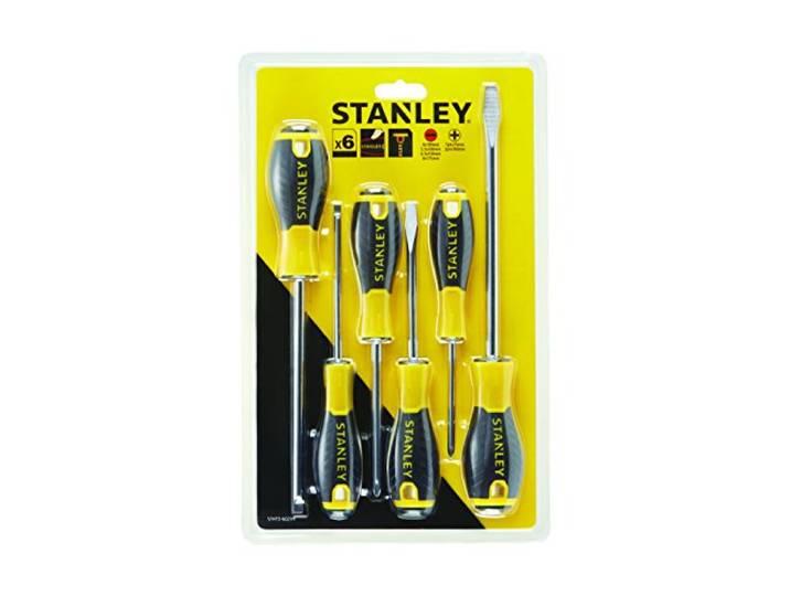 STANLEY STHT0-60209 Essentiële Schroevendraaier Set - Geel (6-Stuk)