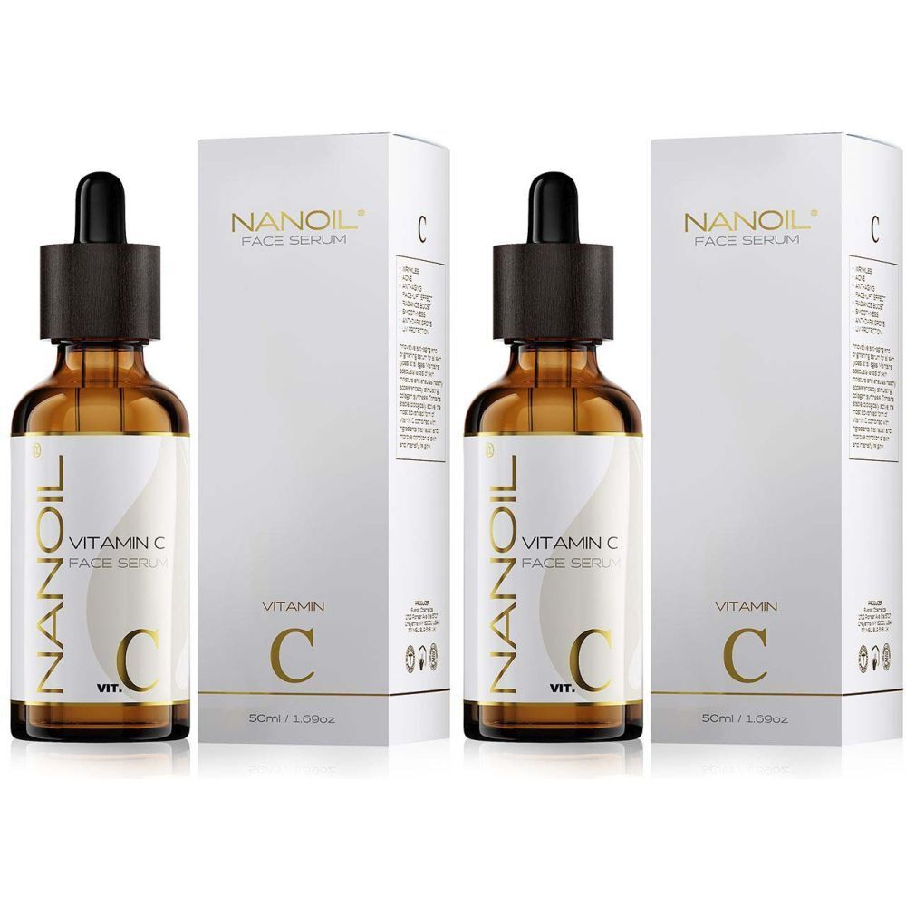 Nanoil Vitamin C Face Serum x2 2x50 ml Öl