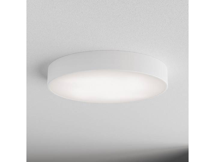 Cleo plafonnier Ø 50 cm blanc métal IP20 E27 TEMAR LIGHTING - Salon / séjour - Moderne - Rond
