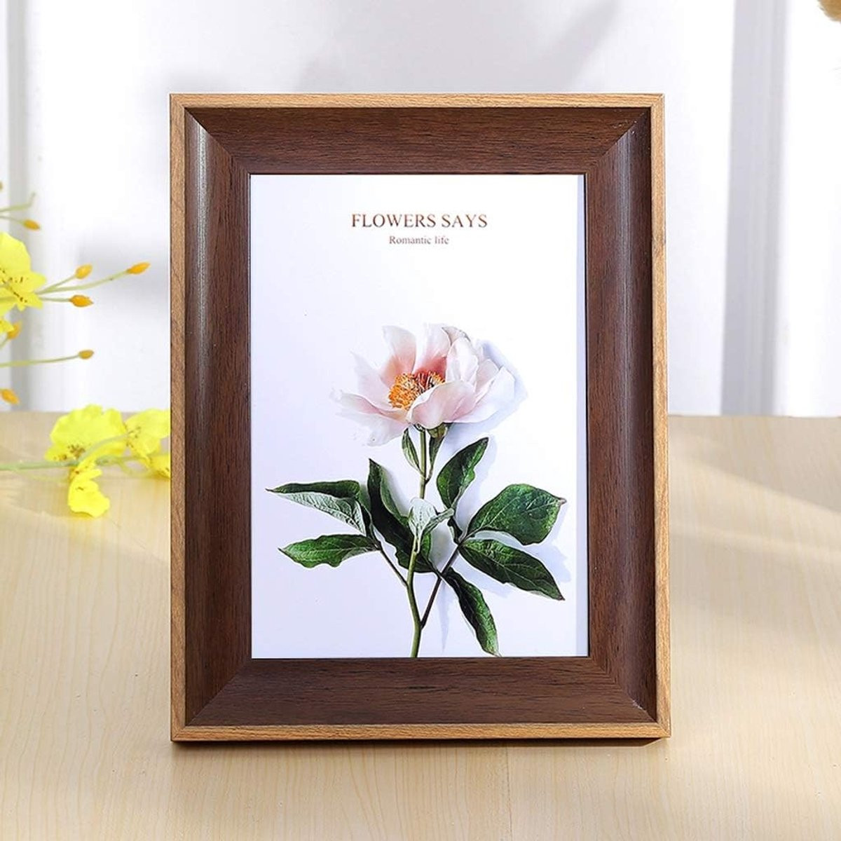 Beige Fotolijst van Hars voor Wanddecoratie - 5 Inch