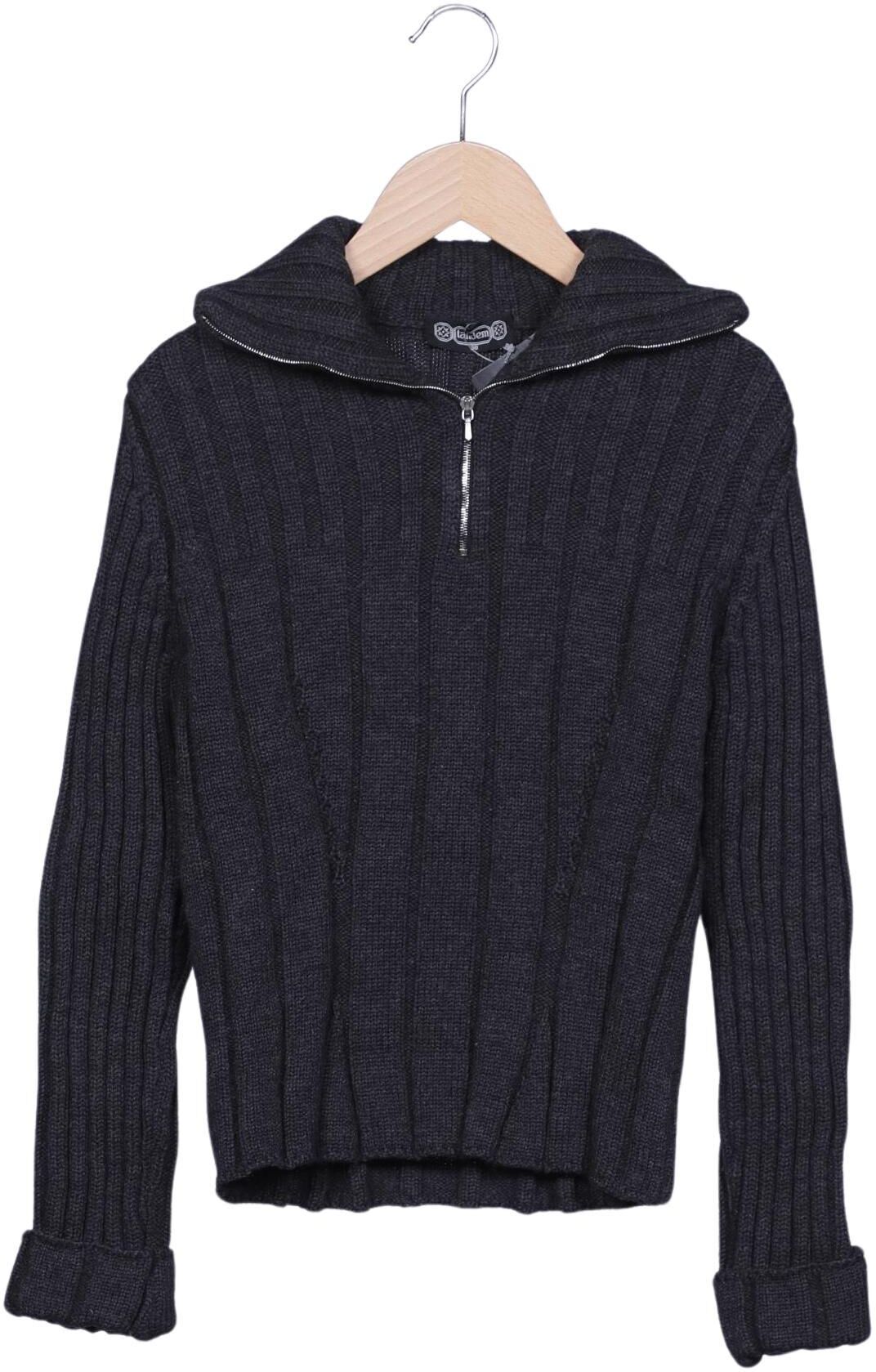 Tandem Damen Pullover, Grau, Gr. EU 32 (IT 38), Merino - Second Hand