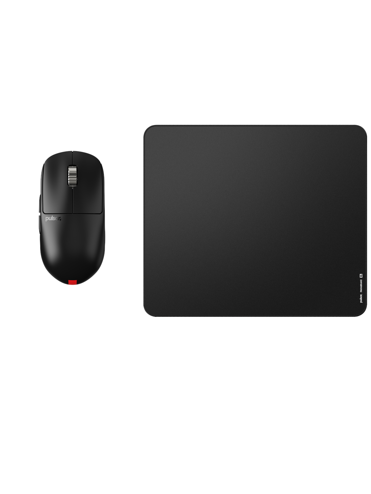 Pulsar Bundle - X2H v3 eS Mini + ParaBrake XL v2 Mousepad - Gaming Maus (Schwarz)