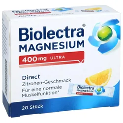 Biolectra Magnesium 400 mg Ultra Direct Zitrone