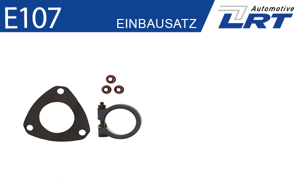 Lrt Montagesatz, Katalysator E107 Für Opel Gm