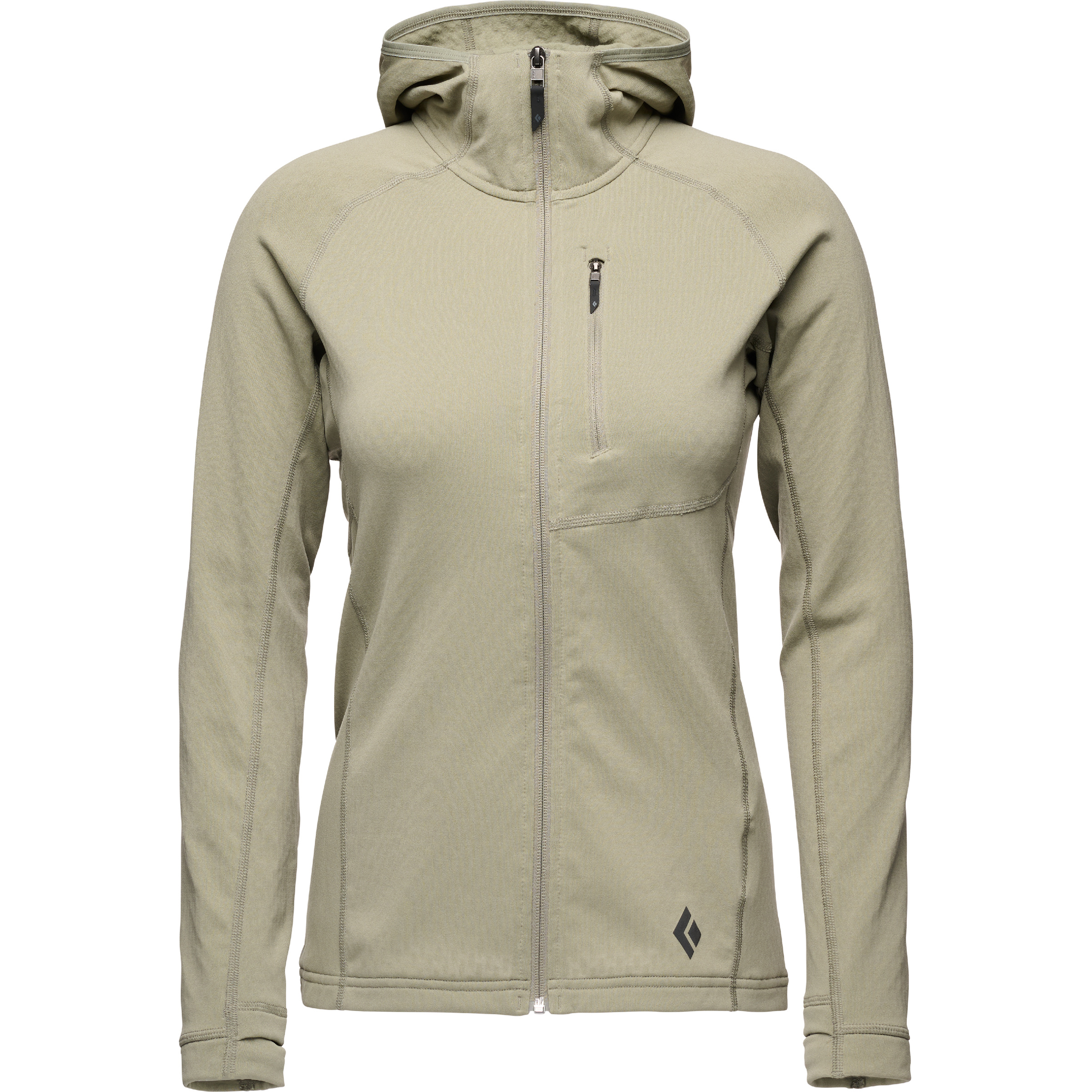 Black Diamond Coefficient Fleece Damen Fleecejacke gruen Größe XS Trekking Widerstandsfähig Polartec