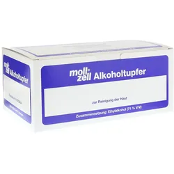 Moll-zell Alkoholtupfer 100 St