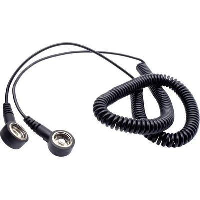 Quadrios ESD-Erdungskabel 3.60m Druckknopf 10mm