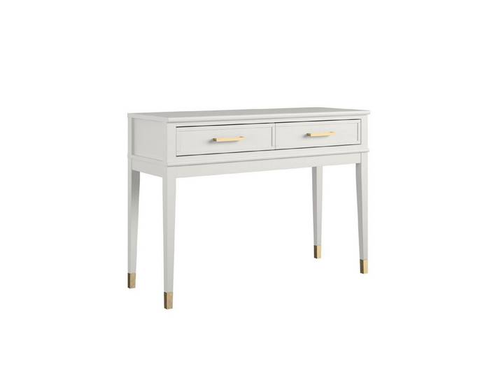 loft24 Konsolentisch Westerleigh - Flurtisch Eingangstisch Beistelltisch Dielentisch, schmaler Tisch, Dielentisch, Flurtisch, 2 Schubladen, Breite 105 cm