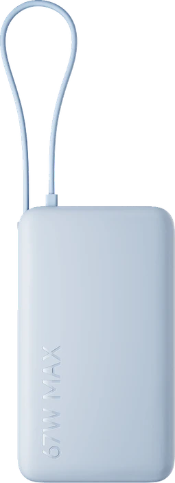 Xiaomi 67W Power Bank 10000 (Integrated Cable) Ice Blue