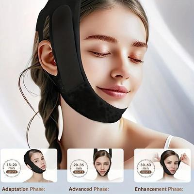 Uplift Essentials V Face Lifting Bandage Jawline Support Strap V Face Lifting Bandage Jawline Support Strap
