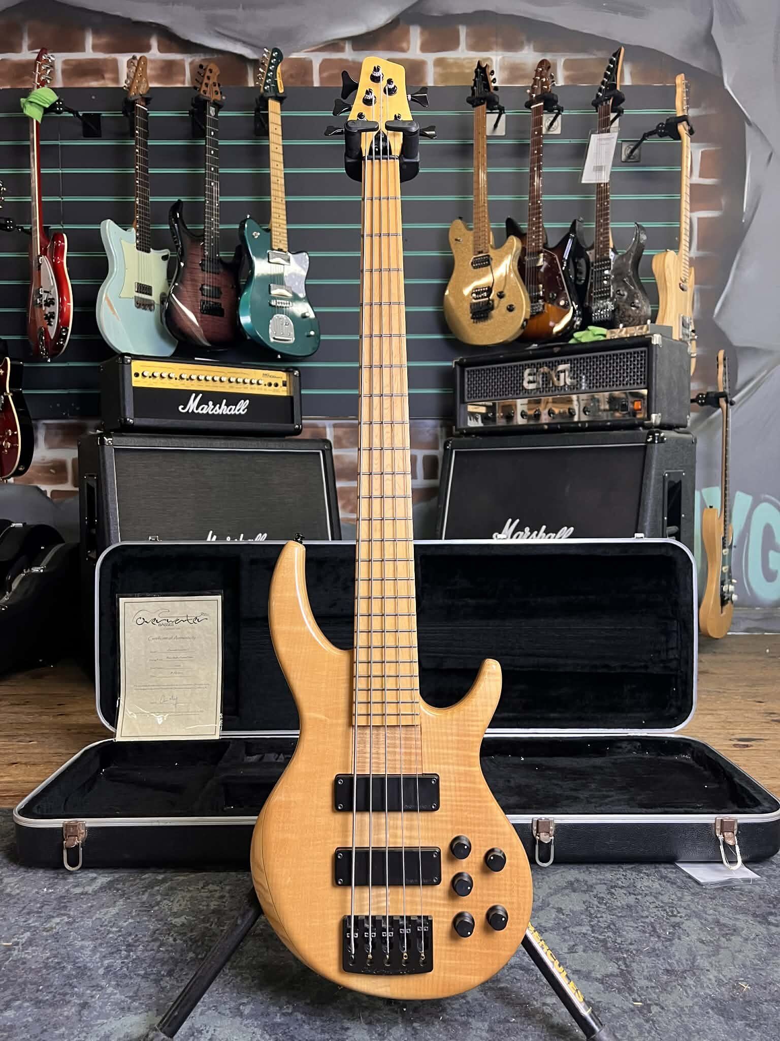 Overwater Inspiration 5 Natural Satin 2016 5-String Electric Bass   Natural Satin - Refurbished