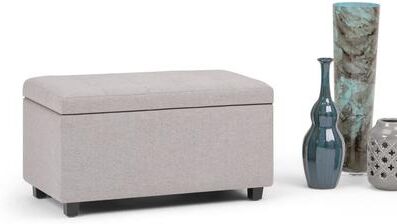 WYNDENHALL Essex 34-in. Wide Rectangular Storage Ottoman