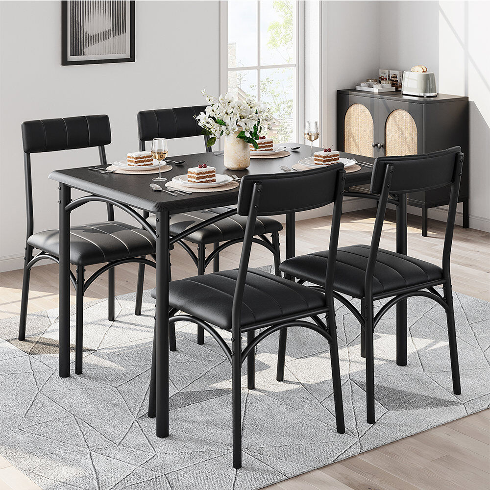 Blue Elephant 4 - Person Dining Set 4