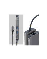 StarTech.com Startech Dockingstation für Laptop USB-C HDMI 2.5GbE 1GbE 140 watt (177B-USBC-MULTIPORT)