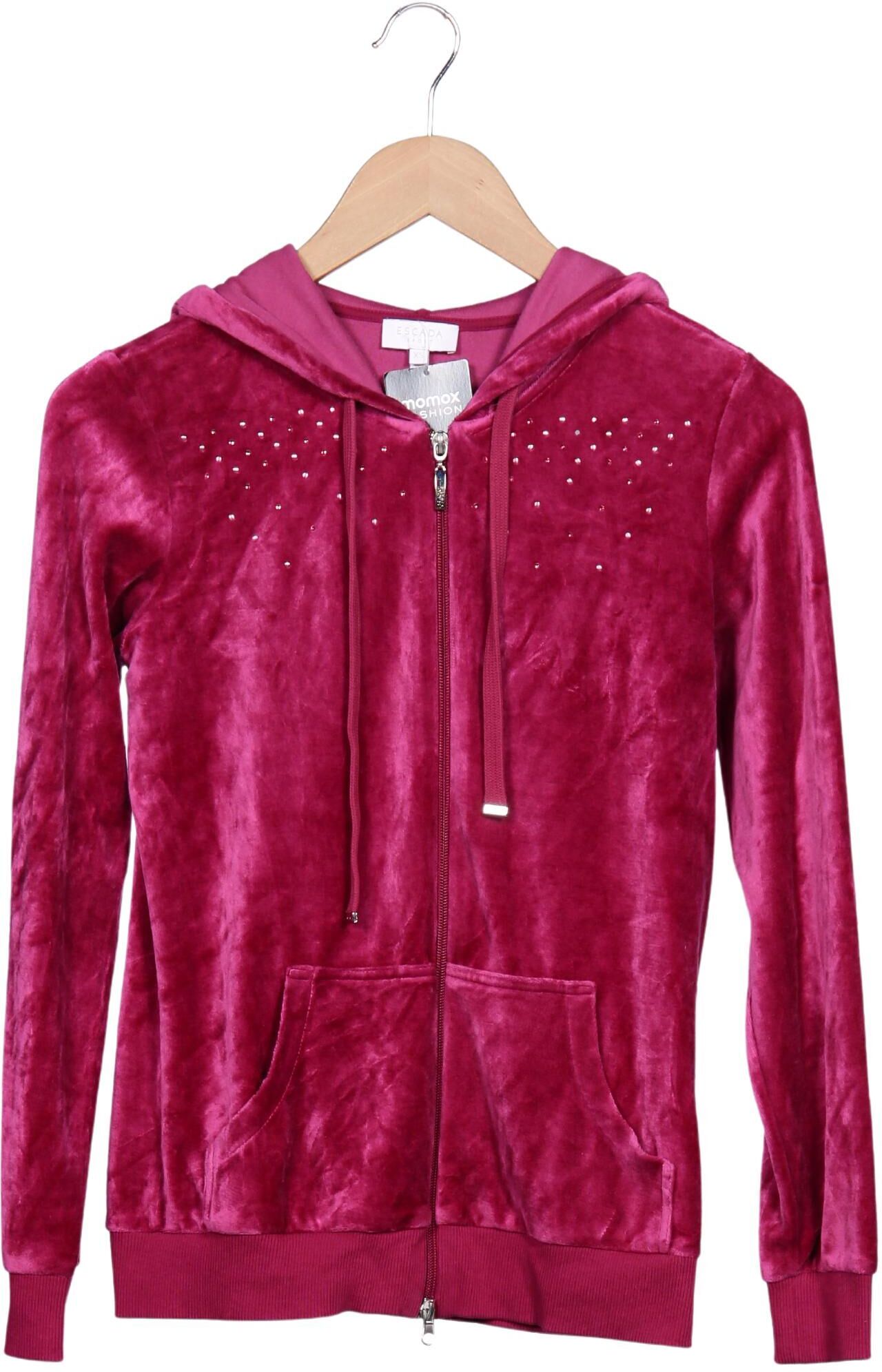 Escada Sport Damen Kapuzenpullover, Pink, Gr. XS, Modal / Baumwolle / Synthetik / Elasthan - Second Hand