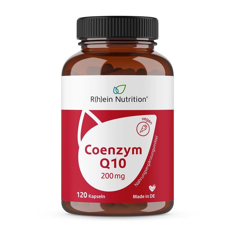 Coenzym Q10 200 mg vegan Kapseln 120 St