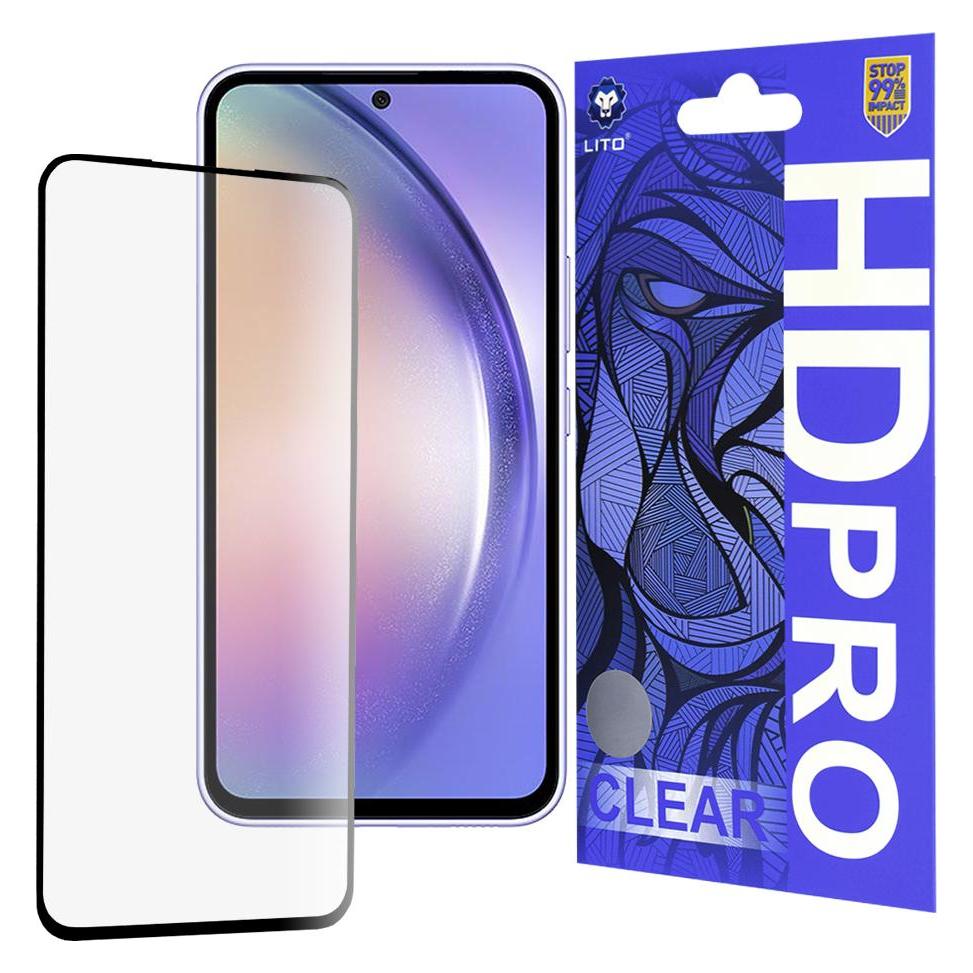 Lito - HD Pro Clear - Samsung Galaxy A54 - Black (Samsung Galaxy A54) (58320104)