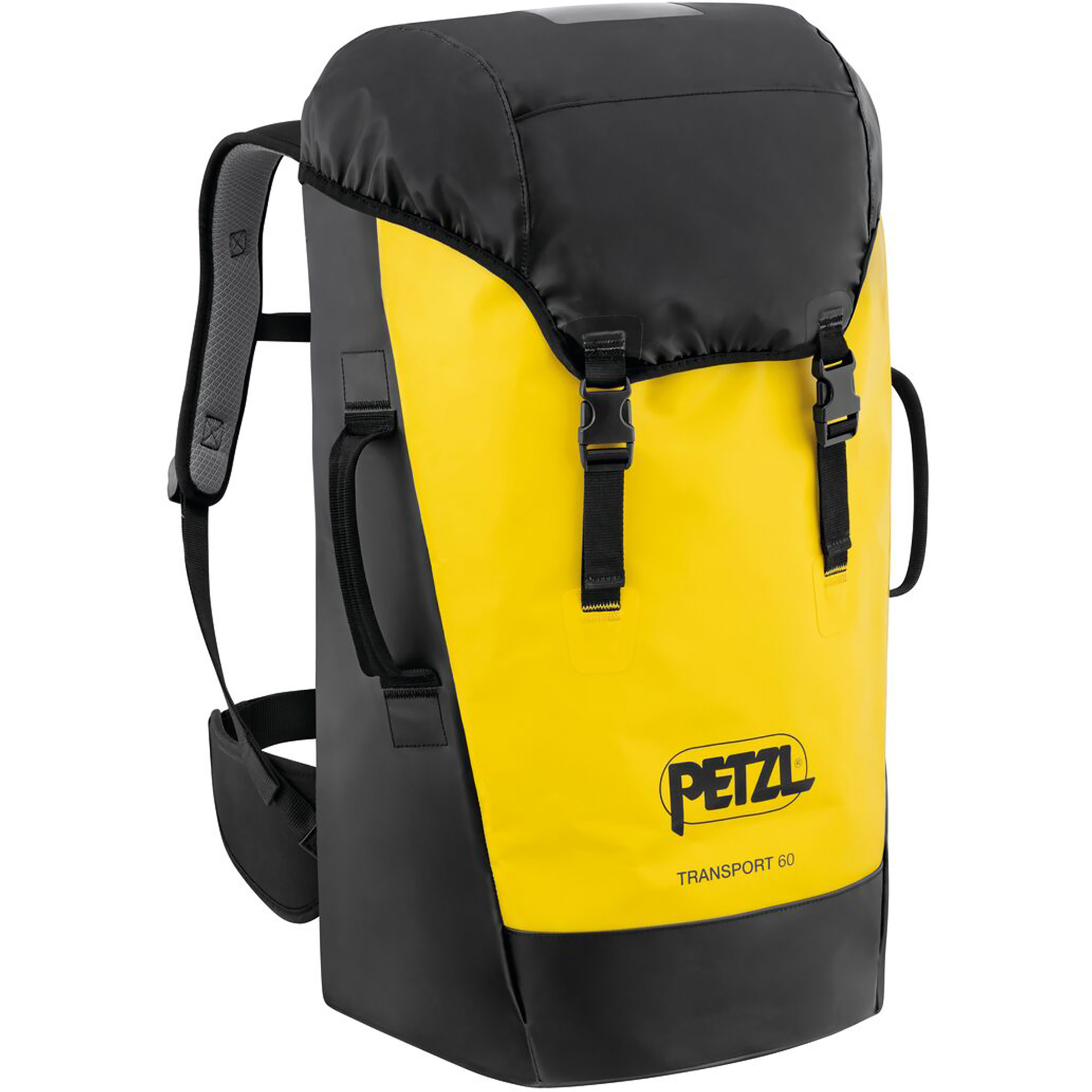 Petzl Transport 60 Kletterrucksäcke gelb Größe 60L Camping
