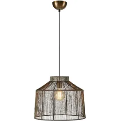 MARKSLÖJD Capanna Deckenlampe Antik Messing,108667