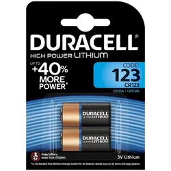 Duracell Stuks (10 Blisters a 2st) - CR123 CR123A 3V Lithium batterij (Duo Pack) (20 Stk., RCR123A), Batterien + Akkus