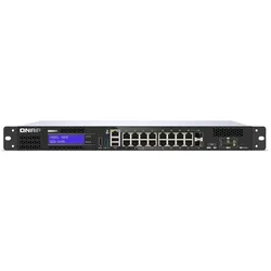QNAP QGD-1600 Dual-System VM-Host & NAS Desktop Gigabit Managed Switch, 14x RJ-45, 2x RJ-45/SFP
