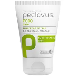 Peclavus PODOcare Fußcreme fettend mit Bienenwachs 30ml