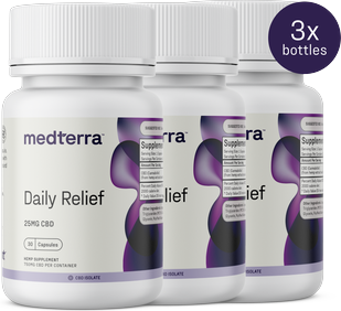 Medterra Daily Relief CBD Isolate Capsules