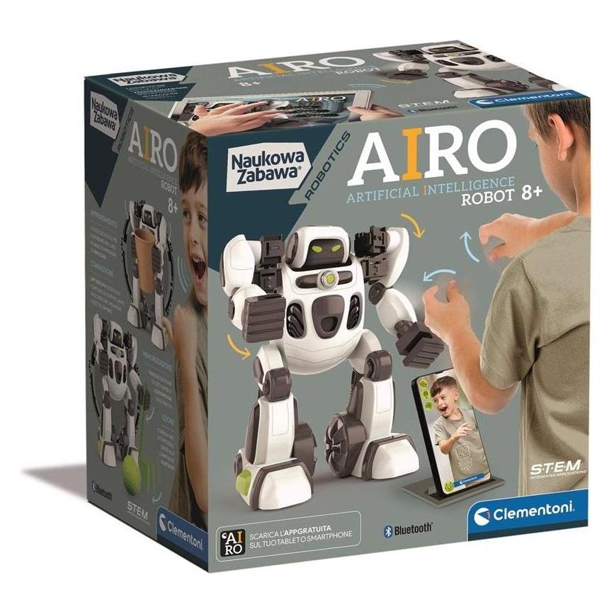 Clementoni Scientific fun (Wissenschaftlicher Spass). Robotics. AIRO 50819 Roboter (240635)