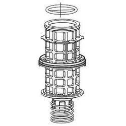 Grünbeck Filterelement zu BOXER, UNI 100 um 101632e zu Rückspülfilter, Automatikfilter
