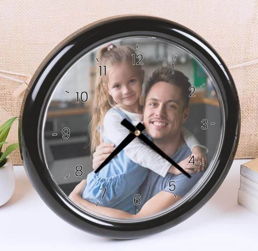 Ocadeau Horloge ronde personnalisée