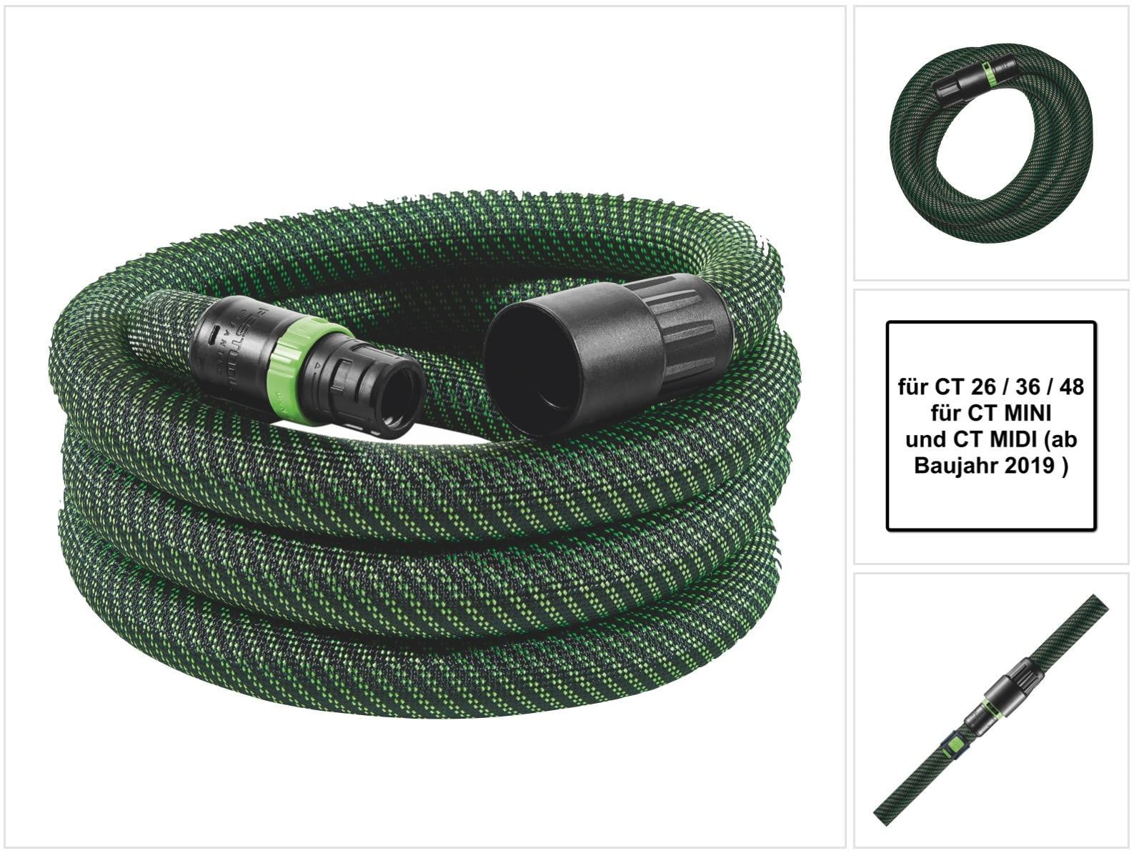 Festool afzuigslang D 27/32x3,5m-AS/CTR voor CT 26 / 36 / 48 / MINI / MIDI
