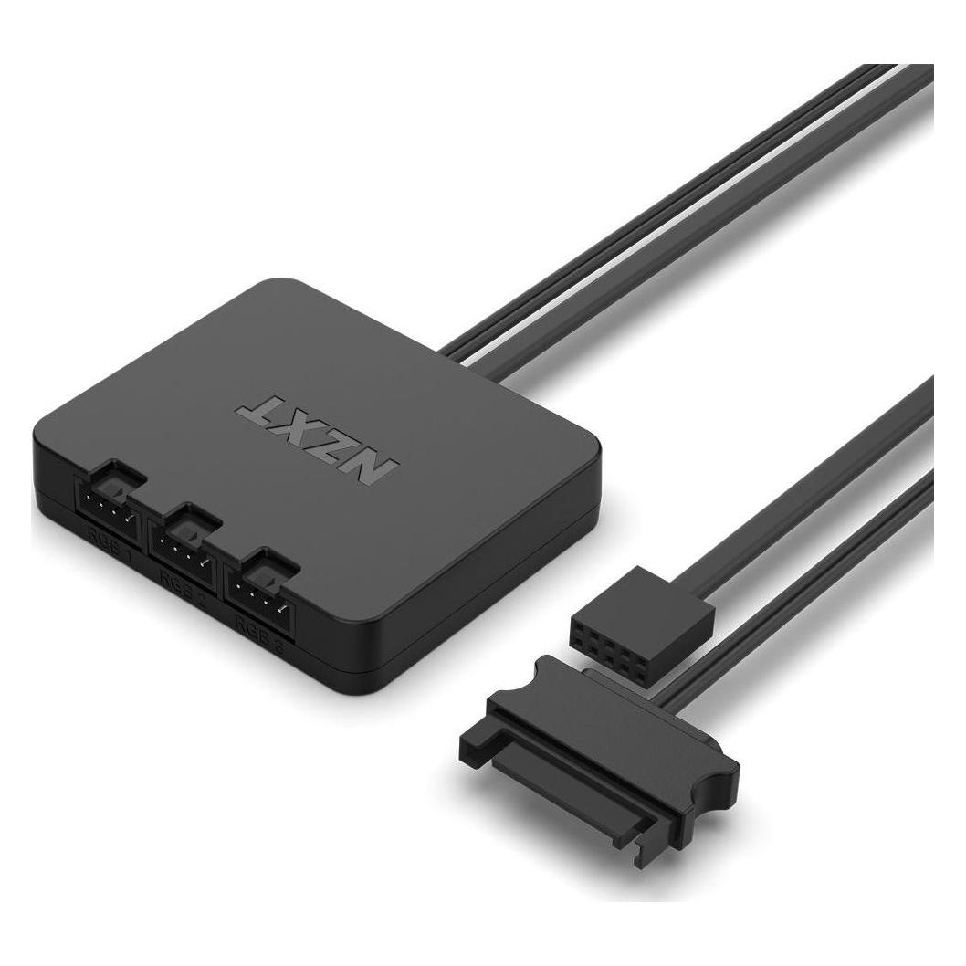 NZXT F140 RGB DUO Twin Pack (140 mm, 2x) (RF-D14DF-B1)