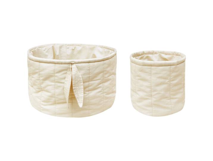 Aufbewahrungskorb Bambie Natural 2er Set