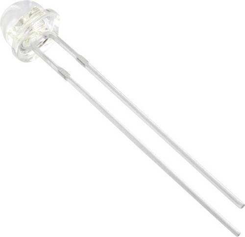 TRU Components 1577483 LED bedrahtet Weiß Glockenform 5mm 500 mcd 100° 20mA