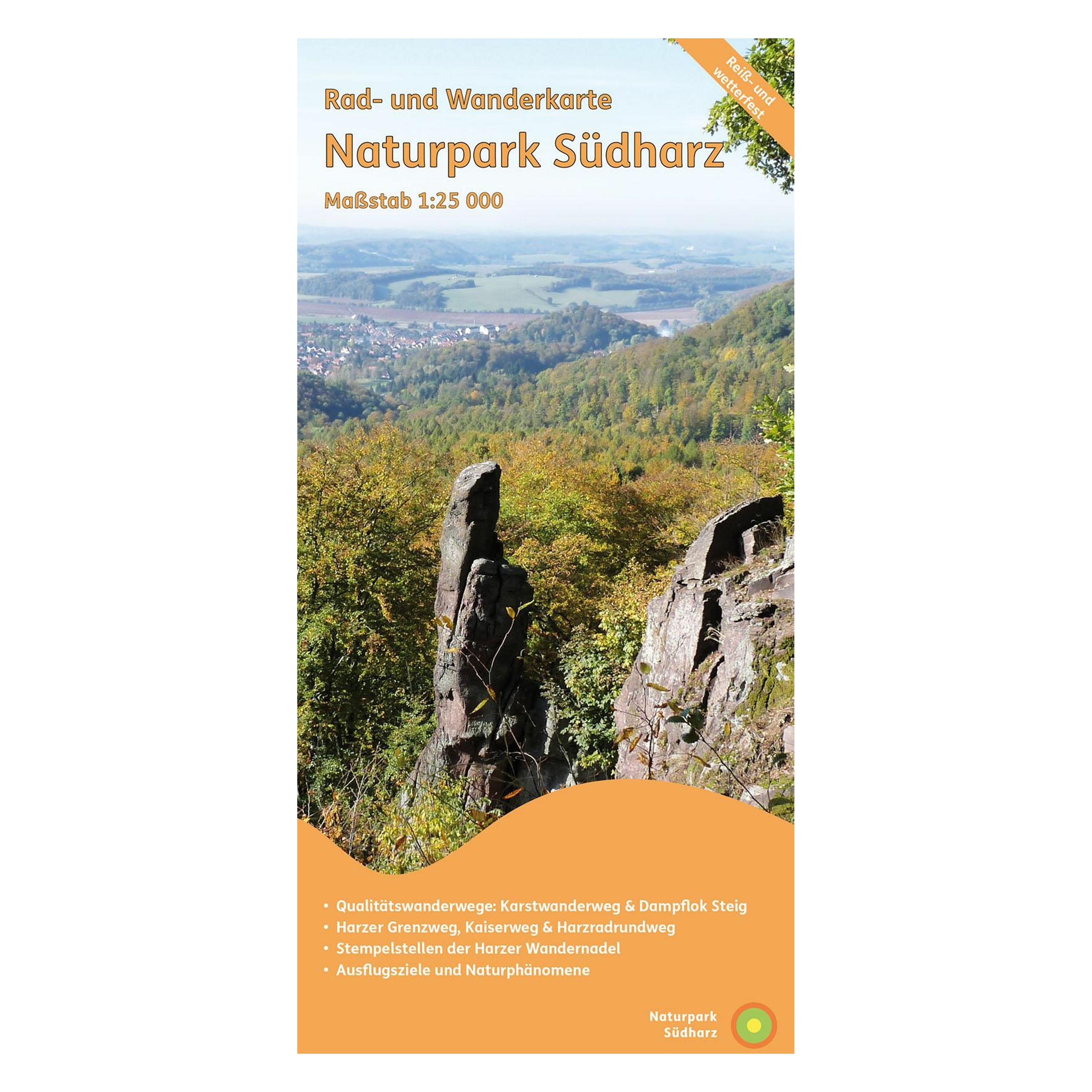KKV Rad- und Wanderkarte Naturpark Südharz (43907659)