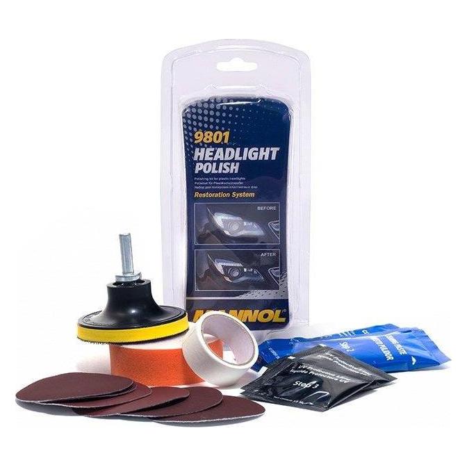 Mannol HEADLIGHT POLISH KIT 9801 (9801)