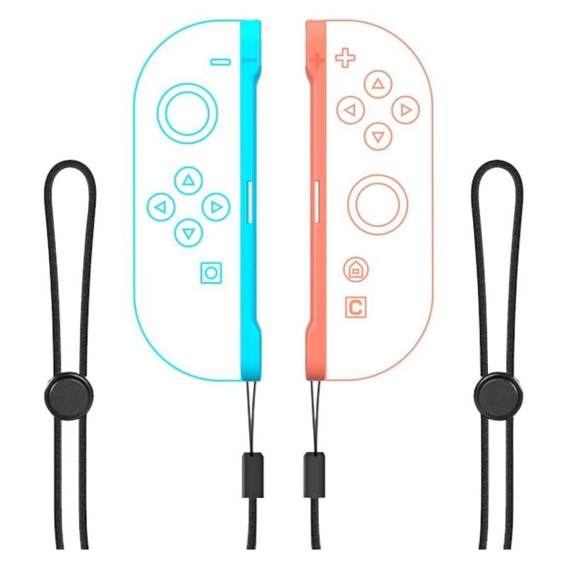 Hurtel Nintendo Switch 23-in-1 Familien-Zubehörpaket 2 - Orange-Blaues Set (Switch) (5907769384523)