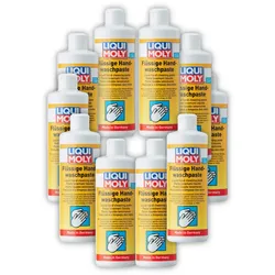 10x Flüssige Handwaschpaste LIQUI MOLY 3355 Handreiniger Reiniger Seife Liquid 500ml