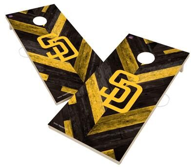 Skip's Garage San Diego Padres MLB Cornhole Board Set