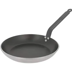 de Buyer Choc Resto Induction Bratpfanne Antihaft, Pfanne + Kochtopf, Silber, Schwarz